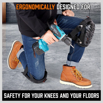 HORUSDY Knee Pads Work Safety Senior Gel Cushion High Density Foam Padding Pair Kings Warehouse 