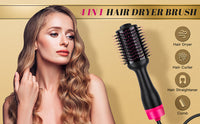 Hot Air One-Step Hair Dryer Negative Ion Anti-Frizz Blowout for Drying,Straightening, Curling and Volumizer (AU Plug) Kings Warehouse 