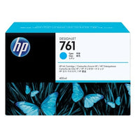 HP 761 CYAN 400 ML INK CART FOR DESIGNJET T7100