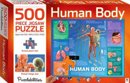 Human Body 500 Piece Jigsaw Puzzle Kings Warehouse 