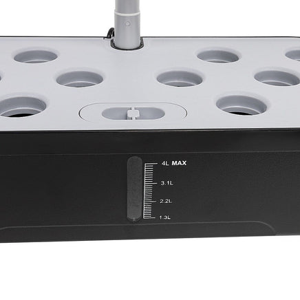 Hydroponics Growing System Indoor Germination Kit 12 Pods Home Gardening LED Kings Warehouse 