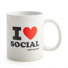 I Heart Social Distancing Coffee Mug Kings Warehouse 