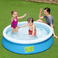 Inflatable Kids Play Pool Swimming Above Ground Pools Splash & Play Spring Fever Exclusive Promo Kings Warehouse 