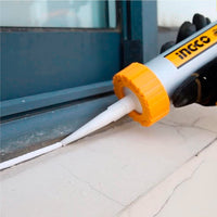 INGCO Aluminum Caluking Gun 9"/12"/15" Sausage Sealing Silicone Sealant Glue Kings Warehouse 