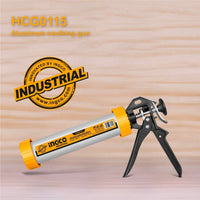 INGCO Aluminum Caluking Gun 9"/12"/15" Sausage Sealing Silicone Sealant Glue Kings Warehouse 