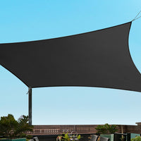 Instahut 280gsm 3x6m Sun Shade Sail Canopy Rectangle Shading Kings Warehouse 
