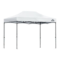 Instahut Gazebo Pop Up Marquee 3x4.5 Outdoor Wedding Gazebos Base Pod Kit White Kings Warehouse 