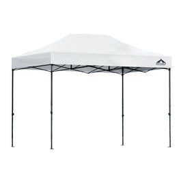 Instahut Gazebo Pop Up Marquee 3x4.5 Outdoor Wedding Gazebos Base Pod Kit White Kings Warehouse