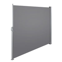 Instahut Retractable Side Awning Shade 1.8 x 3m - Grey Shading Kings Warehouse 