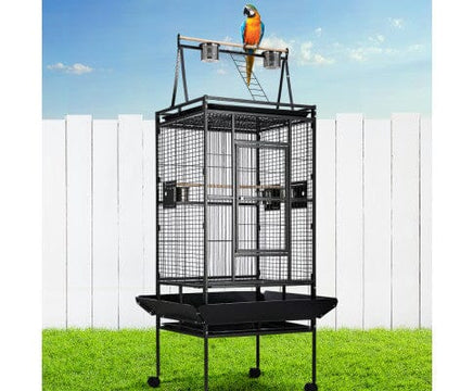 i.Pet Bird Cage Pet Cages Aviary 173CM Large Travel Stand Budgie Parrot Toys bird Kings Warehouse 