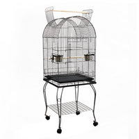i.Pet Large Bird Cage with Perch - Black Bird Kings Warehouse 