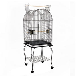 i.Pet Large Bird Cage with Perch - Black Bird Kings Warehouse 