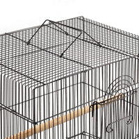 i.Pet Medium Bird Cage with Perch - Black Pet Care Kings Warehouse 