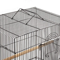 i.Pet Medium Bird Cage with Perch - Black Pet Care Kings Warehouse 