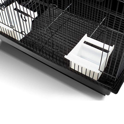 i.Pet Medium Bird Cage with Perch - Black Pet Care Kings Warehouse 