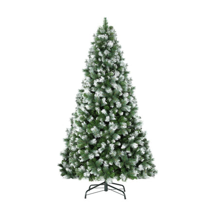 Jingle Jollys 2.7M Christmas Tree with Pine Needle Snowy Xmas Tree 1765 Tips Kings Warehouse 