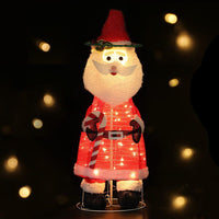 Jingle Jollys Christmas Lights 96 LED 120cm Fairy Light Santa Decorations Kings Warehouse 