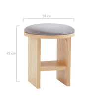 Jiro Wooden Dining Chair Stool dining Kings Warehouse 