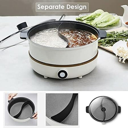 Joyoung IH Induction Cooker with Hot Pot C21-CL01, 300W-2100W Adjustable Power Supply, Separated Pot and Stove Kings Warehouse 