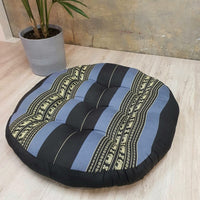 Jumbo Size Zafu Meditation Cushion Filled with Natural Kapok Fiber BlueEle Kings Warehouse 