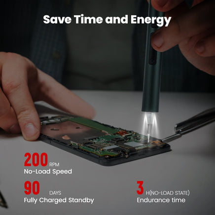 KAIWEETS Mini Electric Screwdriver, 137 in 1 Electric Precision Screwdriver Kings Warehouse 