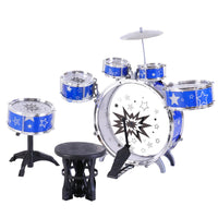 Keezi 11 Piece Kids Drum Set Kings Warehouse 