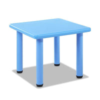 Keezi 5 Piece Kids Table and Chair Set - Blue Kings Warehouse 