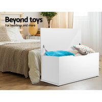 Keezi Blanket Box Kids Toy Storage Ottoman Chest Cabinet Clothes Bench Children Kids Supplies Kings Warehouse 