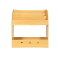 Keezi Kids Bookshelf Children Toys Storage Shelf Rack Organiser Bookcase Display Kings Warehouse 