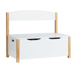Keezi Kids Toy Box Chest Storage Blanket Children Room Organiser Seating Bench Kings Warehouse 