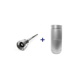Keg King 20L Threaded Stainless Keg + D-type Spear Kings Warehouse 