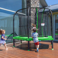 Kids 7ft Springless Hoppy 2 Trampoline Set Kings Warehouse 