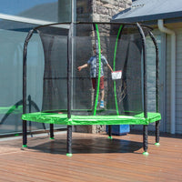 Kids 7ft Springless Hoppy 2 Trampoline Set Kings Warehouse 