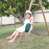Kids Amber 3 Double Belt Swing Set Kings Warehouse 