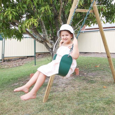Kids Amber 3 Double Belt Swing Set Kings Warehouse 