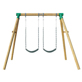 Kids Amber 3 Double Belt Swing Set Kings Warehouse 