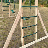 Kids Daintree 2-in-1 Monkey Bars & Swing Set Kings Warehouse 