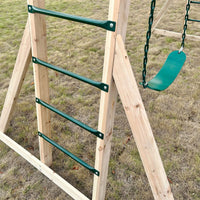 Kids Daintree 2-in-1 Monkey Bars & Swing Set Kings Warehouse 