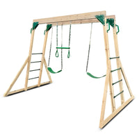 Kids Daintree 2-in-1 Monkey Bars & Swing Set Kings Warehouse 