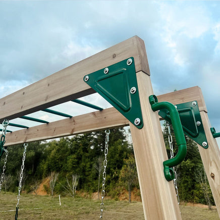 Kids Daintree 2-in-1 Monkey Bars & Swing Set Kings Warehouse 