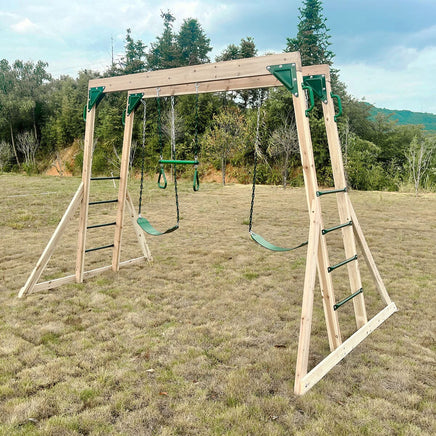 Kids Daintree 2-in-1 Monkey Bars & Swing Set Kings Warehouse 