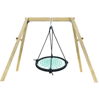 Kids Oakley Swing Set with 1.2m Spidey Web Swing Kings Warehouse 