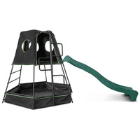 Kids Pallas Play Tower (Green Slide) Kings Warehouse 
