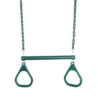 Kids Pallas Play Tower with Metal Swing Set in Green Slide Kings Warehouse 