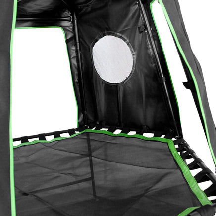 Kids Pallas Play Tower with Metal Swing Set in Green Slide Kings Warehouse 