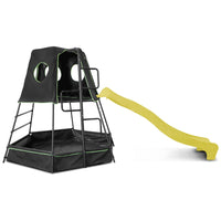 Kids Pallas Play Tower (Yellow Slide) Kings Warehouse 
