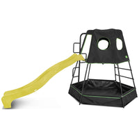 Kids Pallas Play Tower (Yellow Slide) Kings Warehouse 