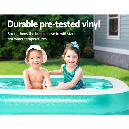 Kids Play Pool Inflatable Swimming Above Ground Pools Outdoor Toys Kings Warehouse 