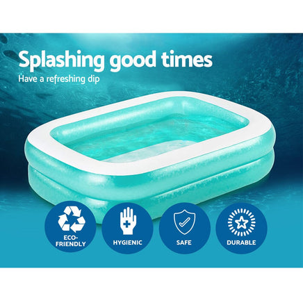 Kids Play Pool Inflatable Swimming Above Ground Pools Outdoor Toys Kings Warehouse 