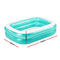 Kids Play Pool Inflatable Swimming Above Ground Pools Outdoor Toys Kings Warehouse 